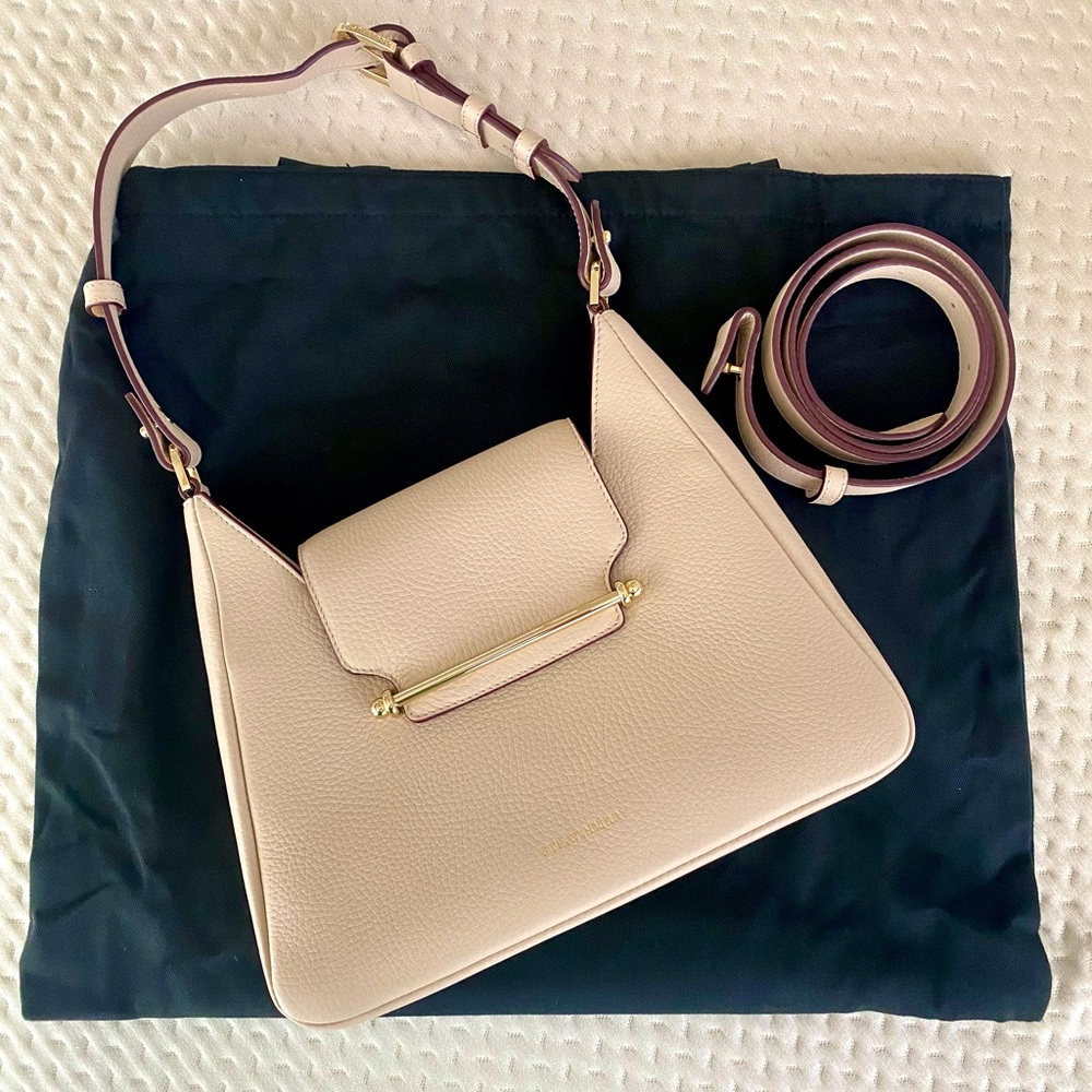 Strathberry Multrees Hobo bag in Oat